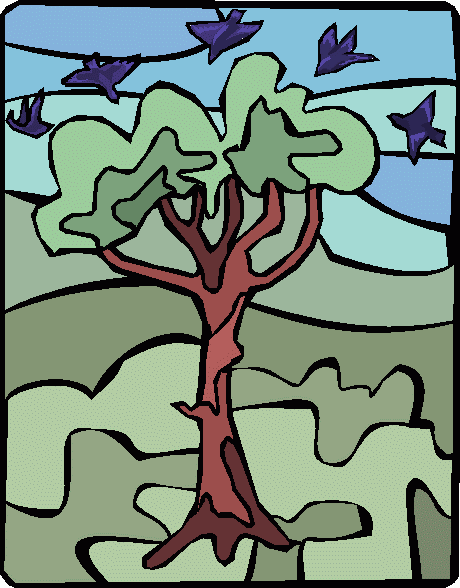 clip art tree roots. Of Tree Roots and Bird Wings