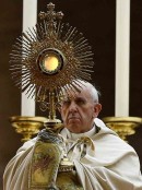 Pope Francis - Monstrance